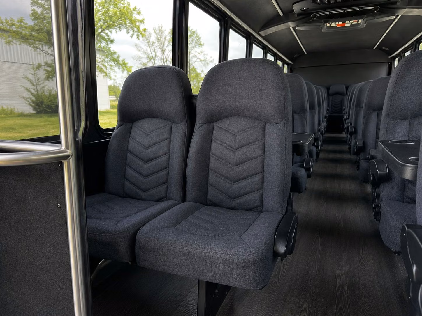 20 passenger minibus interior