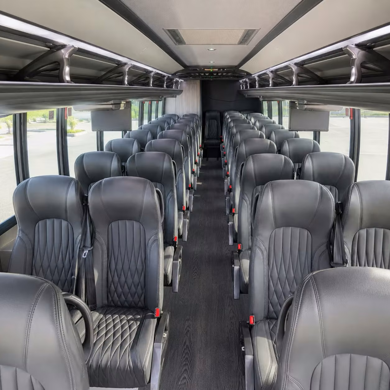 25 passenger minibus inside