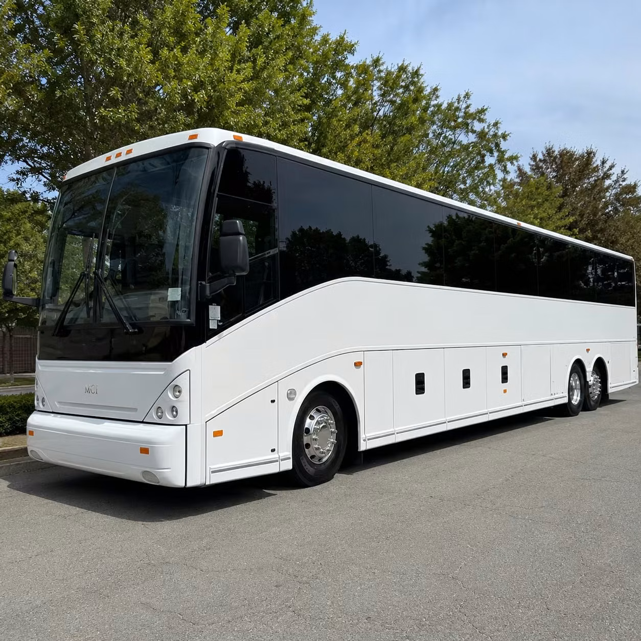 philadelphia 56 passenger charter bus rental