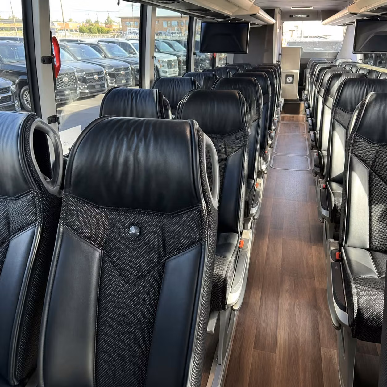 philadelphia charter bus interior