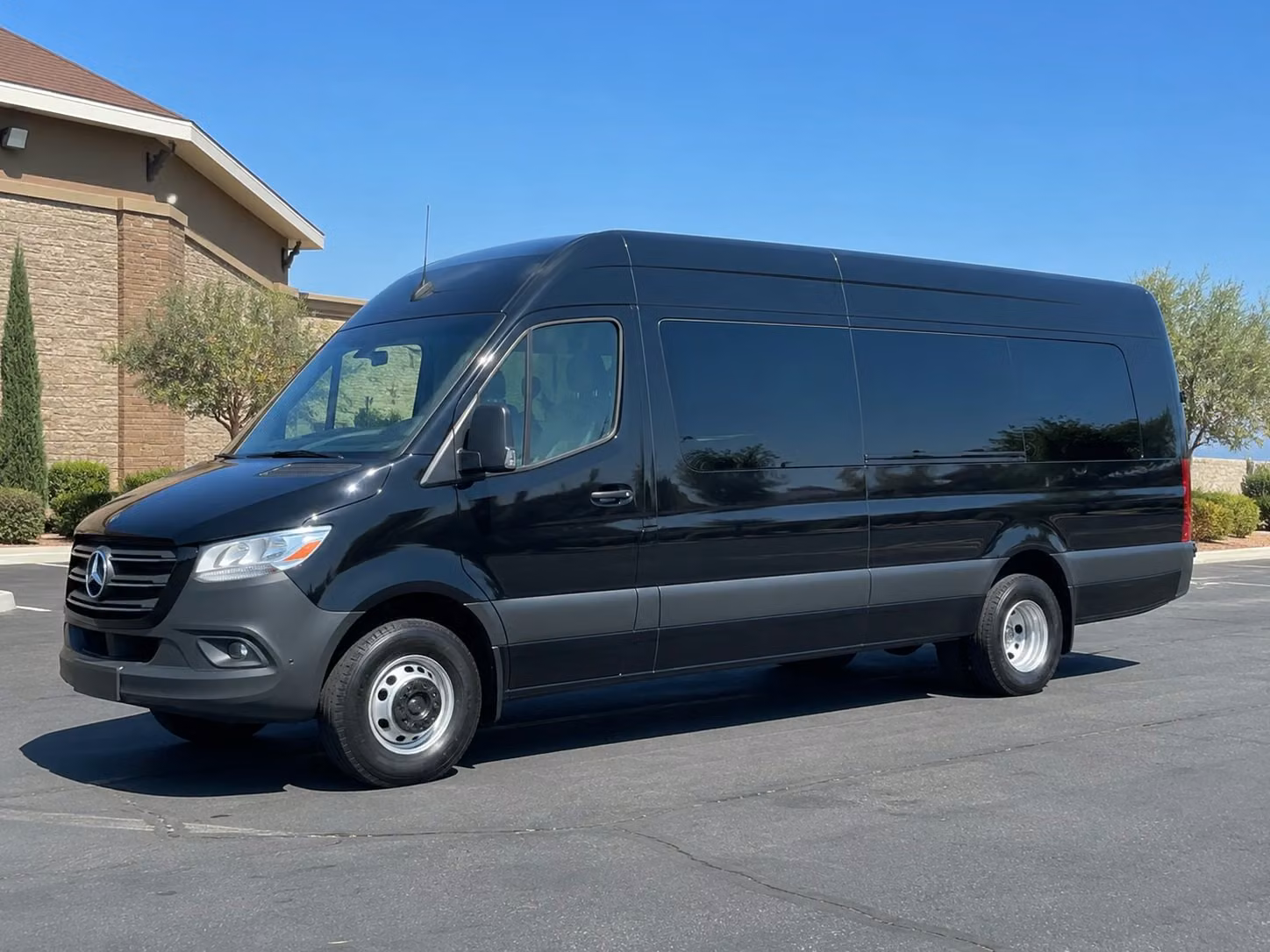sprinter van with driver
